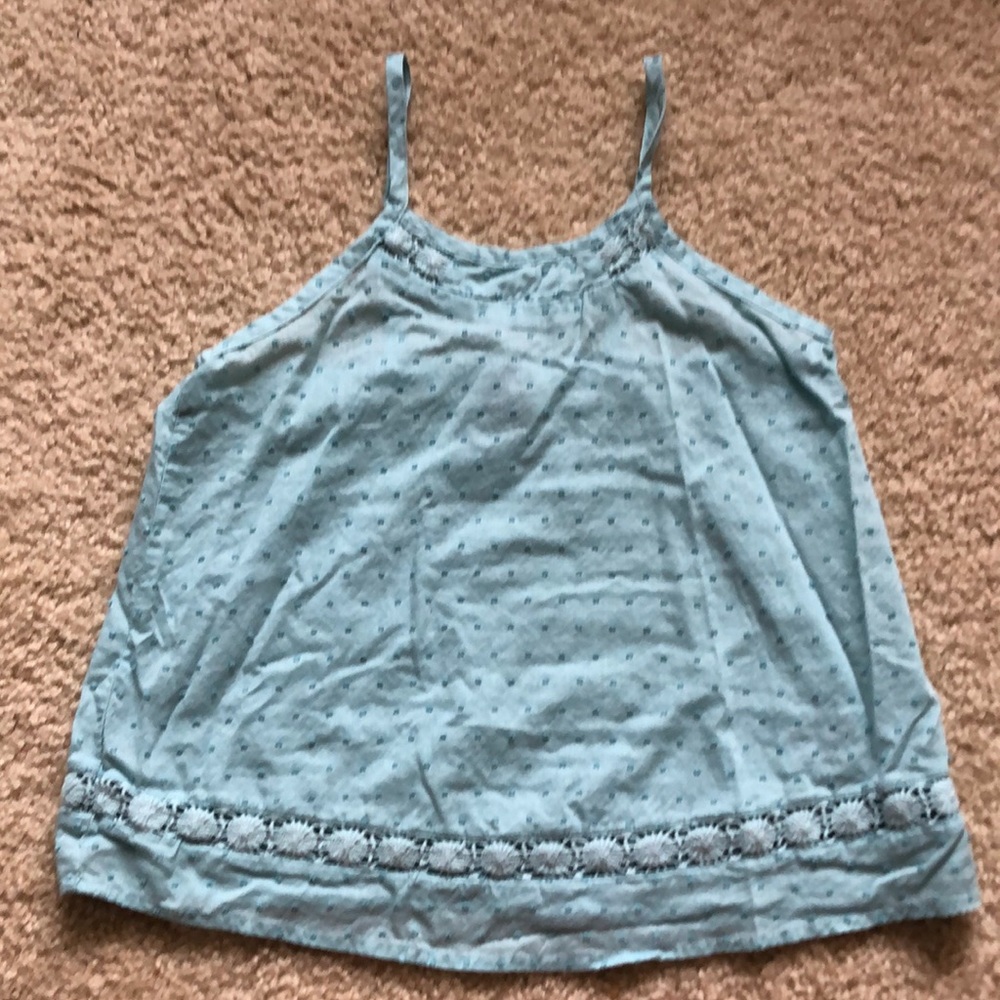 Old Navy Mint Green Tank Top size 8